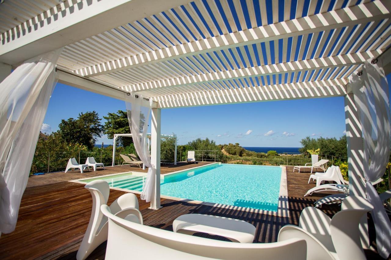 Villa Maria Una Finestra Sul Mare Valderice Exteriör bild