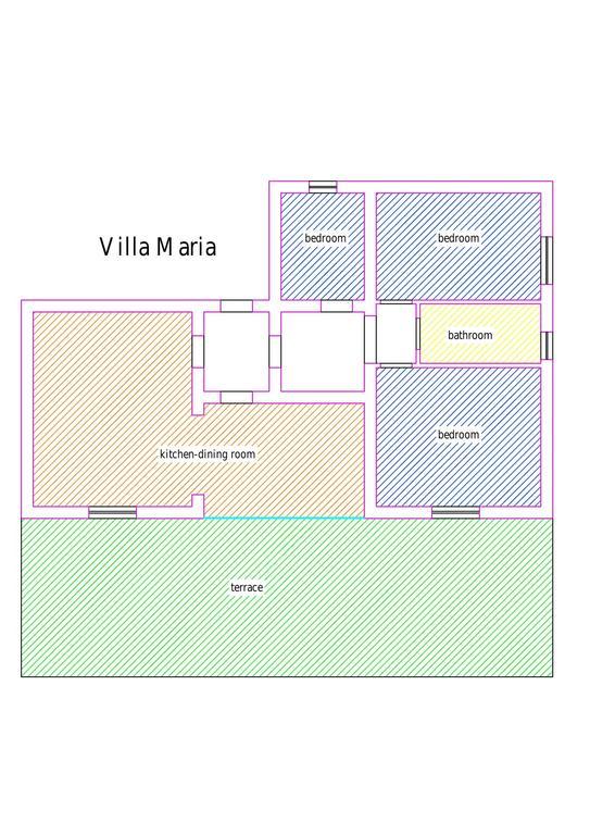 Villa Maria Una Finestra Sul Mare Valderice Rum bild